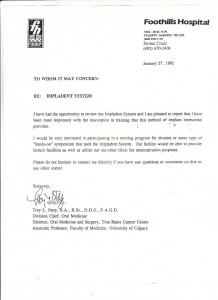 '95 Dr Petty letter of recommendation