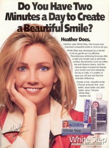 '95 Heather dental ad